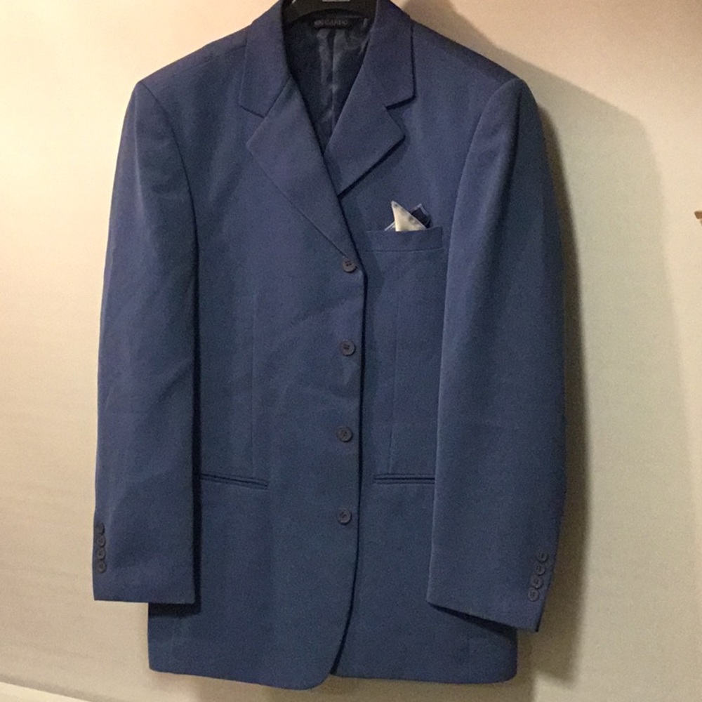 Blue sport coat